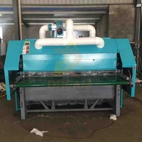 Machines automatiques de traitement de la laine et du coton Mouton Machine industrielle à carder les fibres de sisal Équipement de traitement de peignage de la laine