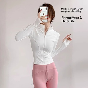 Veste de fitness à séchage rapide pour la course matinale, la randonnée en montagne et <span class=keywords><strong>les</strong></span> activités aérobiques, haut d'été pour femme - Product Image 3