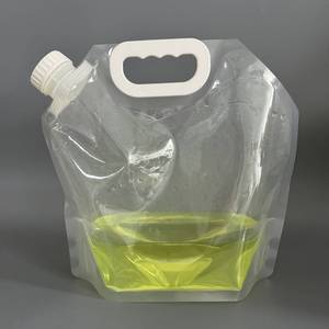 Sac de stockage d'eau d'urgence pliable de 5 L avec bec verseur, pour l'extérieur - Product Image 1