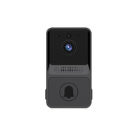 Bmax interkom 480P keamanan rumah pintar, bel pintu Video tahan cuaca WiFi penglihatan malam Cincin