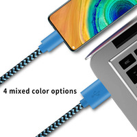 Ugreen — câble magnétique 3 en 1 3a roulé pour téléphone portable, câble usb type-c pour recharge