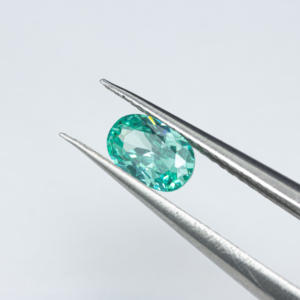 <span class=keywords><strong>Pietra</strong></span> Sciolta Ovale Zircone <span class=keywords><strong>Paraiba</strong></span> 5A con Fondo Piatto Appuntito per Anelli e Ciondoli Gioielli con Gemme - Product Image 6