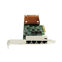 Adaptador de Red 1G RJ45 de Cuatro Puertos, Tarjeta de Red PCIE con Chip GRT G350AM4, Adaptador Ethernet, Productos de Red