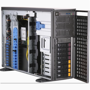 Estación de Trabajo GPU de 4 Canales SYS-740GP-TNRT, Plataforma de IA de Computación y Almacenamiento de Doble Canal y 4189 Pines, en Stock - Product Image 1
