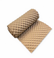 Rouleau de papier crépon mécanique double face écologique réutilisable et recyclable en pâte de bois, 20x12 pouces, enduit de PE, sans plastique