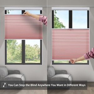 Rèm Cuốn Lưới Che Nắng Di Động Giá Rẻ Lọc Ánh Sáng Màu Hồng Rèm Cuốn Che Nắng Cửa Sổ Từ Trên Xuống Dưới - Product Image 5