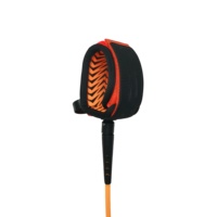Équipement de surf double longboard avec laisse de surf pivotante pour planche droite, attache de cheville, accessoire d'outil de surf pour jeux aquatiques