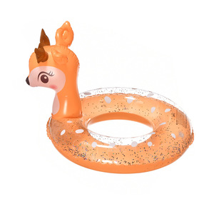 <span class=keywords><strong>Bouée</strong></span> de natation semi-transparente en forme de cerf pour enfants, <span class=keywords><strong>bouée</strong></span> gonflable mignonne et tendance en forme d'<span class=keywords><strong>animal</strong></span> pour l'extérieur - Product Image 1