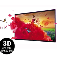 Lecteur de publicité 3d à œil nu Résolution HD 4k Moniteur d'affichage portable 3D sans lunettes