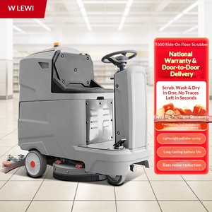 Autolaveuse autoportée industrielle avec serpillière intégrée pour supermarchés et nettoyage de carreaux en céramique - Product Image 1