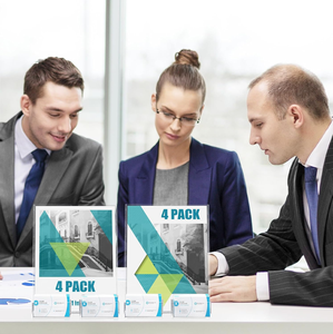 L hình nghiêng rõ ràng Acrylic dấu hiệu Brochure chủ với 2 thẻ kinh doanh túi chủ lucite <span class=keywords><strong>Flyer</strong></span> Menu hiển thị đứng khung - Product Image 5