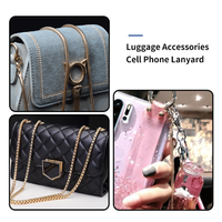 Chaîne de serpent en métal de haute qualité de 4,2 mm, personnalisée en usine, pour accessoires de sac à main, avec couleur et logo personnalisés, marque XLS