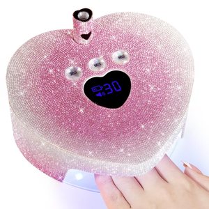 Lámpara LED UV 2 en 1 para Uñas, Potente, para Curado Profesional de Gel, con Decoración de Diamantes, Equipo para Salón de Uñas - Product Image 2