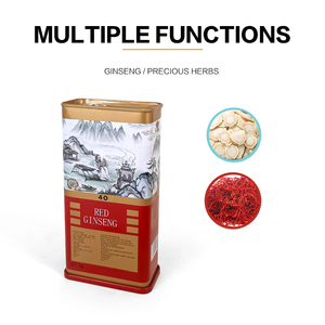 Jyb bán buôn ginsend Slice kim loại <span class=keywords><strong>tin</strong></span> có thể đóng gói hình chữ nhật sắt tinplate hộp thiếc hộp thiếc với dễ dàng mở nắp - Product Image 6