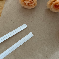 Attaches torsadées blanches imprimées du logo Fanxing pour l'emballage de ciboulette chinoise et de légumes frais