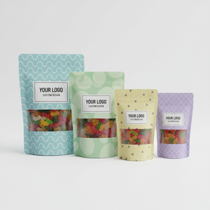 Durable Stand Up Pouch With Resealable Zipper Top For Fresh Food Storage - Product Image 6