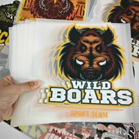 Étiquettes thermocollantes en vinyle et plastisol de haute qualité pour l'impression sur t-shirts, vêtements, chaussures, sacs, personnalisation