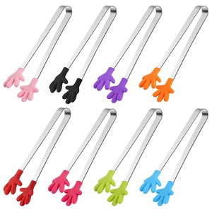 ที่คีบอาหารรูปต้นปาล์มสำหรับใส่สลัดบุฟเฟต์ที่คีบน้ำแข็งขนาดเล็กที่คีบทำจากซิลิโคน - Product Image 1