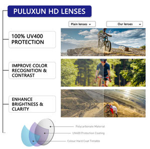 FUYUANDA 2026 Nuevas Gafas de Sol de Moda de Alta Calidad al por Mayor MR-8 con Lentes de Visión Única de Dos Piezas Teñidas de Color Base 0.5C - Product Image 6