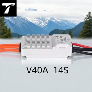 Controlador Electrónico de Velocidad (ESC) Profesional V40A 40A 14S HV, Impermeable, Onda Sinusoidal, para <span class=keywords><strong>Aviones</strong></span> de Ala Fija, VTOL y Aeronaves de Rotor Inclinable - Product Image 2