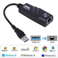 Adaptador Mindpure USB C a Ethernet Gigabit, Adaptador LAN Tipo-C a RJ45, Adaptador de Red USB 3.0 para Laptop, PC, MacBook