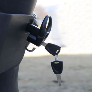 YH3232 double crochet Scooter électrique serrure tête de taureau en alliage d'aluminium moto casque serrure sécurité et Protection produit - Product Image 6