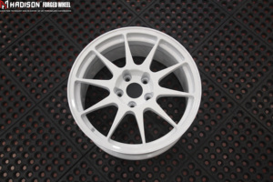 Jantes HADISON personnalisées en alliage forgé blanc 17 18 19 <span class=keywords><strong>pouces</strong></span> 5x114.3 pour Honda Civic Type R FK8 Mazda 3 Axela Nissan Z - Product Image 2