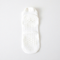 Chaussettes courtes tricotées en coton anti-bactériennes et antidérapantes pour le yoga, le sport, le fitness et le Pilates, sans coutures, pour femme, usage quotidien en intérieur, collection automne