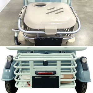 Vente en gros de tricycles électriques pour adultes <span class=keywords><strong>à</strong></span> 3 roues de 600W pour passagers et marchandises pousse-pousse automatique <span class=keywords><strong>à</strong></span> trois roues avec cabine - Product Image 6