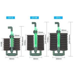 수족관 용 에어 펌프 더블 스폰지 워터 필터 - Product Image 5