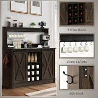 Ama zon Custom Modern Fashion Doppels chiebetür Lagers chrank Esszimmer Side board Schrank Weins chrank