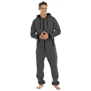 Ensemble pyjama personnalisé pour femmes, pyjamas de saint-valentin, tenue d'hiver solide pour hommes, vente en gros, collection