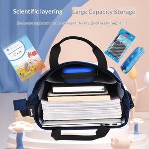 Sac de tutorat pour enfants du primaire et du collège, à porter à la main ou en bandoulière, respirant, imperméable, en nylon imprimé OGO - Product Image 4