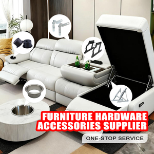 <strong>Round</strong> Mechanism Comfortable Modern High End Design Sofa Headrest <strong>Hinge</strong> - Product Image 5