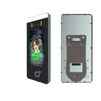 Sistem Pengenalan Wajah 5-Inci, Kode QR, Sidik Jari, WiFi, Bluetooth, Kontrol Akses, Deteksi Masuk/Keluar, Layar LCD Android 11