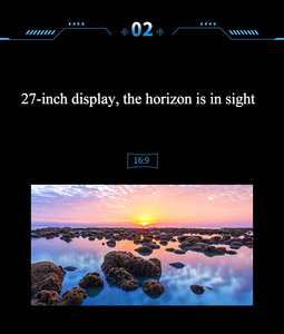 Monitor PC Curvo da 27 Pollici <span class=keywords><strong>32</strong></span> Pollici 21:9 <span class=keywords><strong>32</strong></span>:9 HDR400 4K 144Hz Monitor da Gaming - Product Image 3