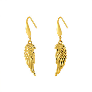 ZOGXIN Gold Plated <b>Wing</b> Drop <b>Earrings</b> Fashion Jewelry For Women - Product Image 5