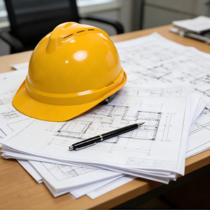 <span class=keywords><strong>Casco</strong></span> de Seguridad ABS Tipo V 6011 con Logotipo Personalizado, Diseño Sin Ranuras para Líderes de Obras de Construcción, Protección Laboral - Product Image 1