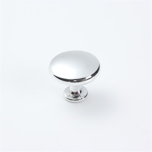 Zinc Alloy Mushroom-Shaped Round Modern Durable Furniture <b>Handle</b> and Knob for Cabinet <b>Chest</b> of Drawers Dresser Wardrobe - Product Image 1
