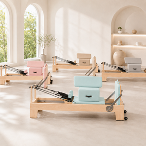 Máquina de Pilates Reformer de Madera Personalizada, Equipo Comercial de Pilates para Estudio, Fabricante OEM de Equipos de Ejercicio - Product Image 6
