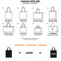 Sac fourre-tout pliable en toile personnalisé OEM ODM à faible MOQ, imprimé, recyclable, réutilisable, pour le voyage, sac de courses moyen avec logo