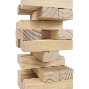 Nouvel Arrivage Meilleur Fabricant Blocs Empilables Géants Jeu de Cour de Pelouse Arrière-Cour Grand <span class=keywords><strong>Bois</strong></span> Tumbling <span class=keywords><strong>Bois</strong></span> - Product Image 2