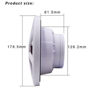 Haut-parleur de milieu de gamme étanche de 6,5 pouces pour usage marin et automobile - Product Image 3