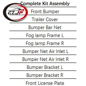 CZJF Produits phares Kit d'assemblage complet pour <span class=keywords><strong>BMW</strong></span> <span class=keywords><strong>Série</strong></span> <span class=keywords><strong>6</strong></span> G32 <span class=keywords><strong>GT</strong></span> LCI MT <span class=keywords><strong>2022</strong></span> 2023 2024 2025 2026 OEM 51119852213 - Product Image 3