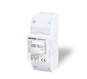 Горячая Распродажа eastron SDM230-Modbus 220V PV датчик измеритель интеллигентая (ый) цифровой дисплей однофазный миниатюрный электронный