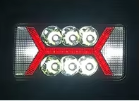 6 pouces travail lumière voiture encastré 40W LED lumière gousses faisceau d'inondation avant inverse lampe tout-terrain inondation 12V avec feux de signalisation DRL
