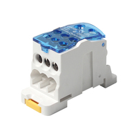 Oferta Especial: Caja de Distribución de Energía Unipolar 80/125/160/250/400/500A con Conectores de Tornillo y Bloque de Terminales UKK
