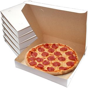 Contenitore per Alimenti in Carta Kraft Compostabile <span class=keywords><strong>Scatole</strong></span> per <span class=keywords><strong>Pizza</strong></span> Personalizzate Imballaggio Sostenibile Forniture per Ristoranti e Catering - Product Image 1