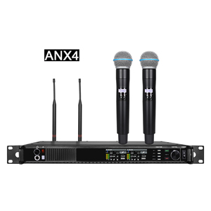 ไมโครโฟนไร้สายแบบไดนามิก 2 ช่องสัญญาณ UHF ความถี่ 500mhz/600mhz/900mhz รุ่น ANX4 พร้อมระบบตัดเสียงรบกวน - Product Image 2