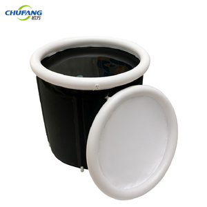 Chufang <span class=keywords><strong>Gonflable</strong></span> Pliant En Plastique Portable Trempage Glace Froid <span class=keywords><strong>Spa</strong></span> S'asseoir Bain Piscine Douche Chaude Baignoire - Product Image 4